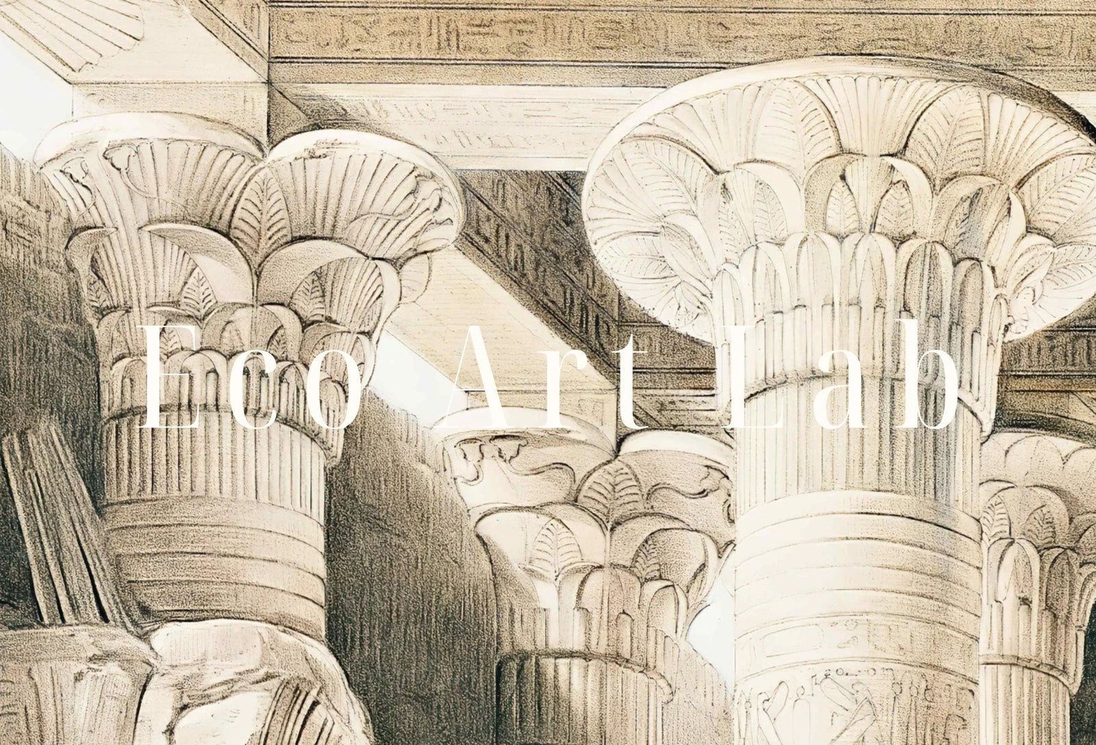 Included artwork preview showing first selection of artworks from Samsung Frame TV Art 4K Egyptian Temple Interior Wall Art. Instant Download Vintage Egyptian Mythology Architecture Art for Frame TV.