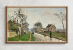 Second included artwork preview from Samsung Frame TV Art 4K European Village Rain Landscape Vintage Oil Painting. Instant Download Vintage Art for Samsung Frame TV. TV Art featuring various scenes.