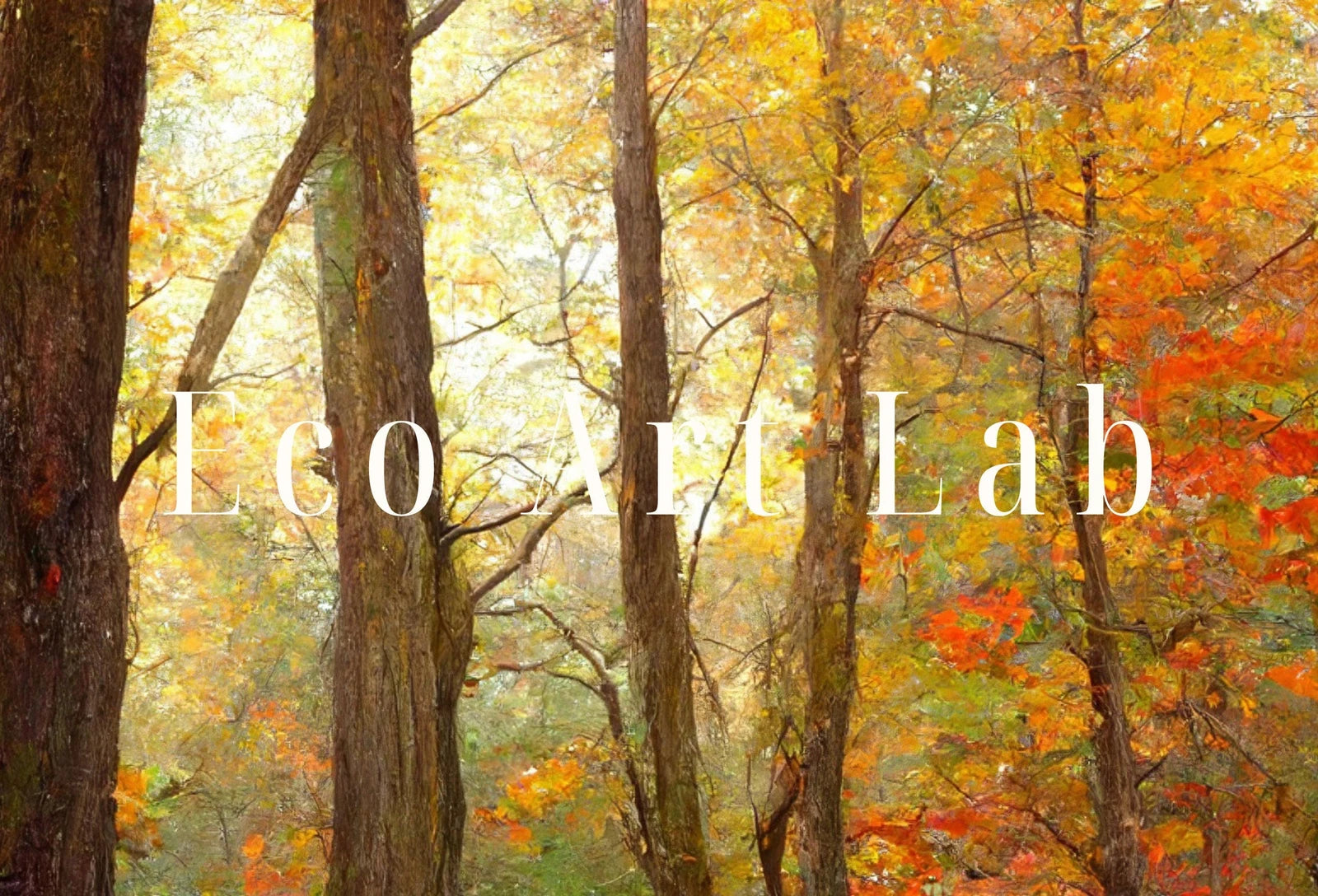 Detail view of artwork from Samsung Frame TV Art 4K Fall Landscape Forest Trail Scenery Digital Painting. Instant Download Autumn Art for Samsung Frame TV. Art for TV. (variation 1)