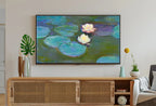 Detail view of artwork from Samsung Frame TV Art 4K Famous Claude Monet Painting. Instant Download Botanical Wall Art for the Frame TV. Vintage Wall Art. Monet Art. (variation 1)