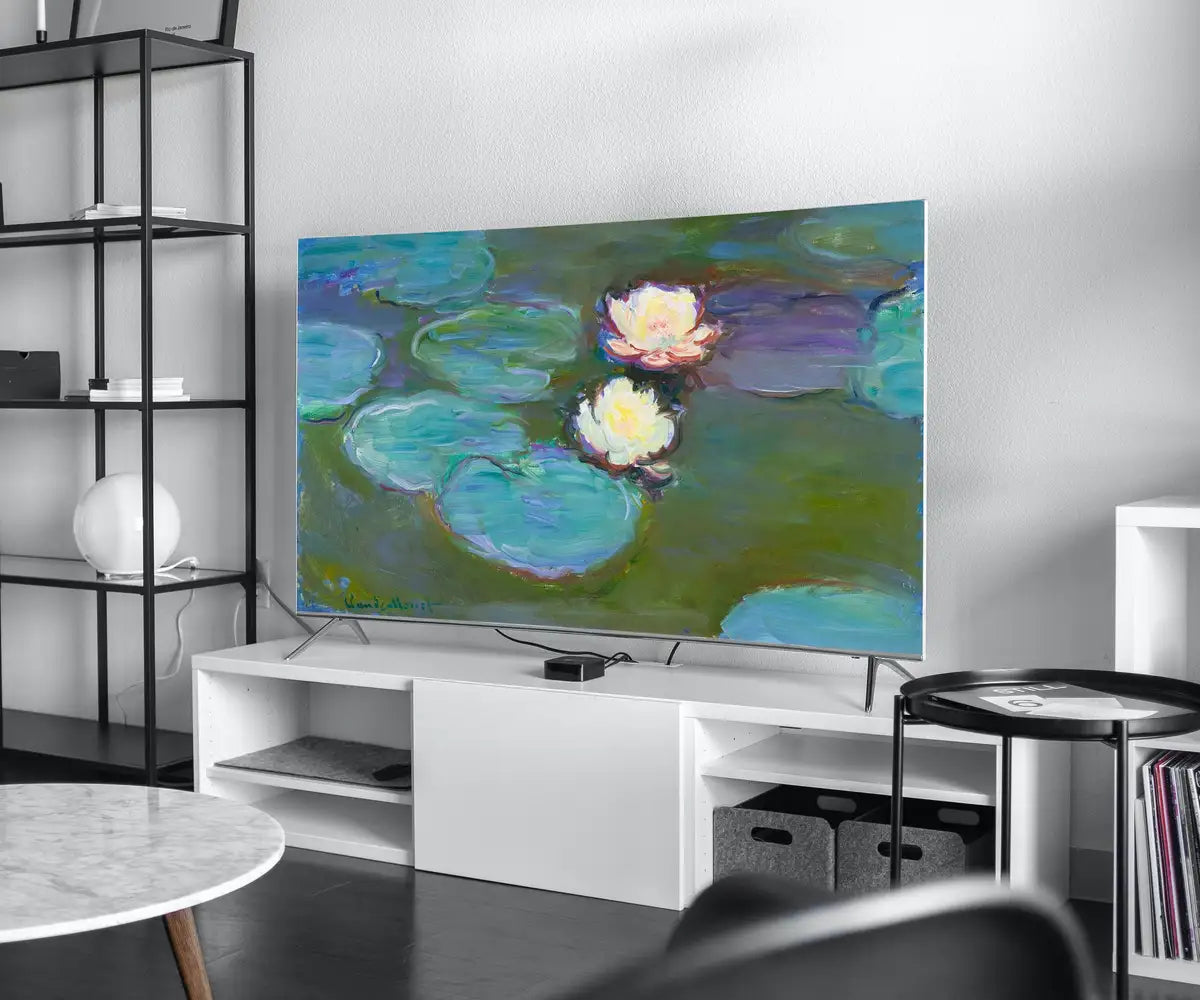 Detail view of artwork from Samsung Frame TV Art 4K Famous Claude Monet Painting. Instant Download Botanical Wall Art for the Frame TV. Vintage Wall Art. Monet Art. (variation 2)