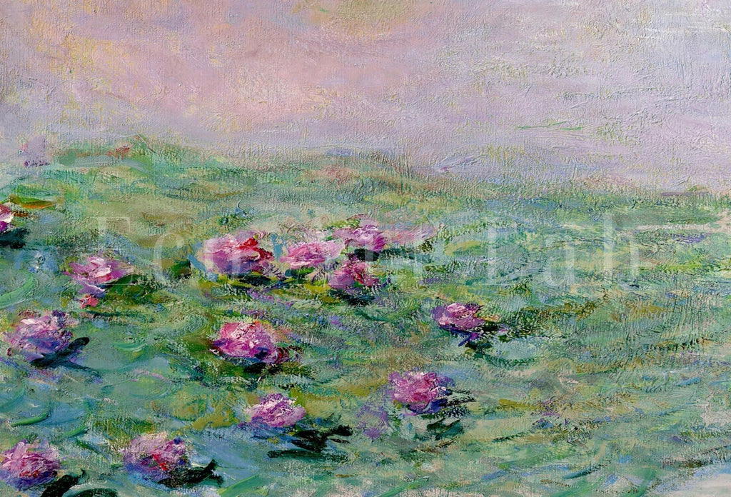 Included artwork preview showing first selection of artworks from Samsung Frame TV Art 4K Famous Claude Monet Water Lilies Painting. Instant Download. Botanical Wall Art for Frame TV. Vintage Wall Art.