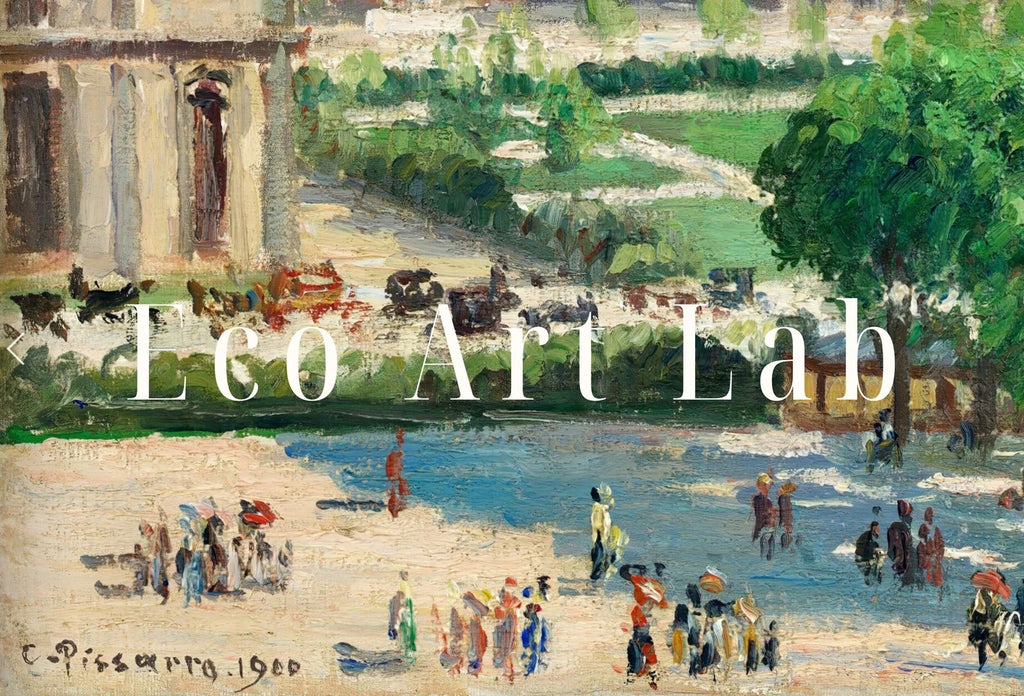 Included artwork preview showing first selection of artworks from Samsung Frame TV Art 4K Famous View Place du Carrousel in Paris Vintage Landscape Oil Painting. Instant Download Art for Frame TV Art for Tv.