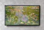 Samsung Frame TV Art 4K Famous Water Lilies Claude Monet Painting. Instant Download Botanical Wall Art for the Frame TV. Vintage Wall Art – Frame TV  Art