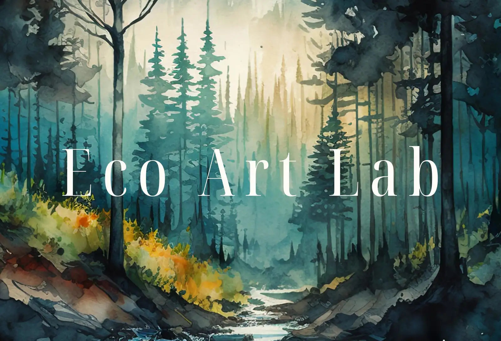 Included artwork preview showing first selection of artworks from Samsung Frame TV Art 4K Forest Mountain Landscape Watercolor Digital Painting. Instant Download Forest Art for Samsung Frame TV. Art for TV.