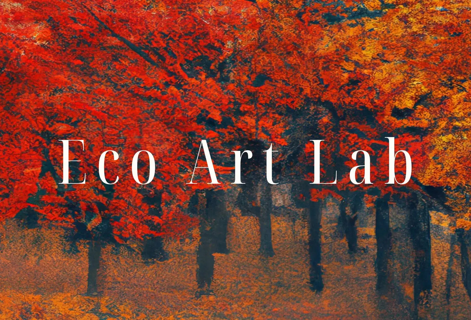 Detail view of artwork from Samsung Frame TV Art 4K Forest Trail in the Fall Landscape Digital Painting. Instant Download Autumn Art for Samsung Frame TV. Art for TV #3. (variation 1)
