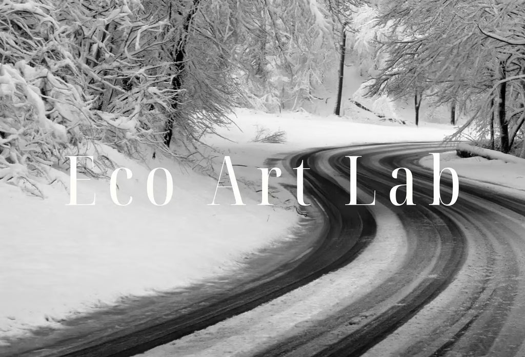 Samsung Frame TV Art 4K Forest Trail in the Winter Landscape Digital Painting. Instant Download Snow Art for Samsung Frame TV. Art for TV – Frame TV  Art