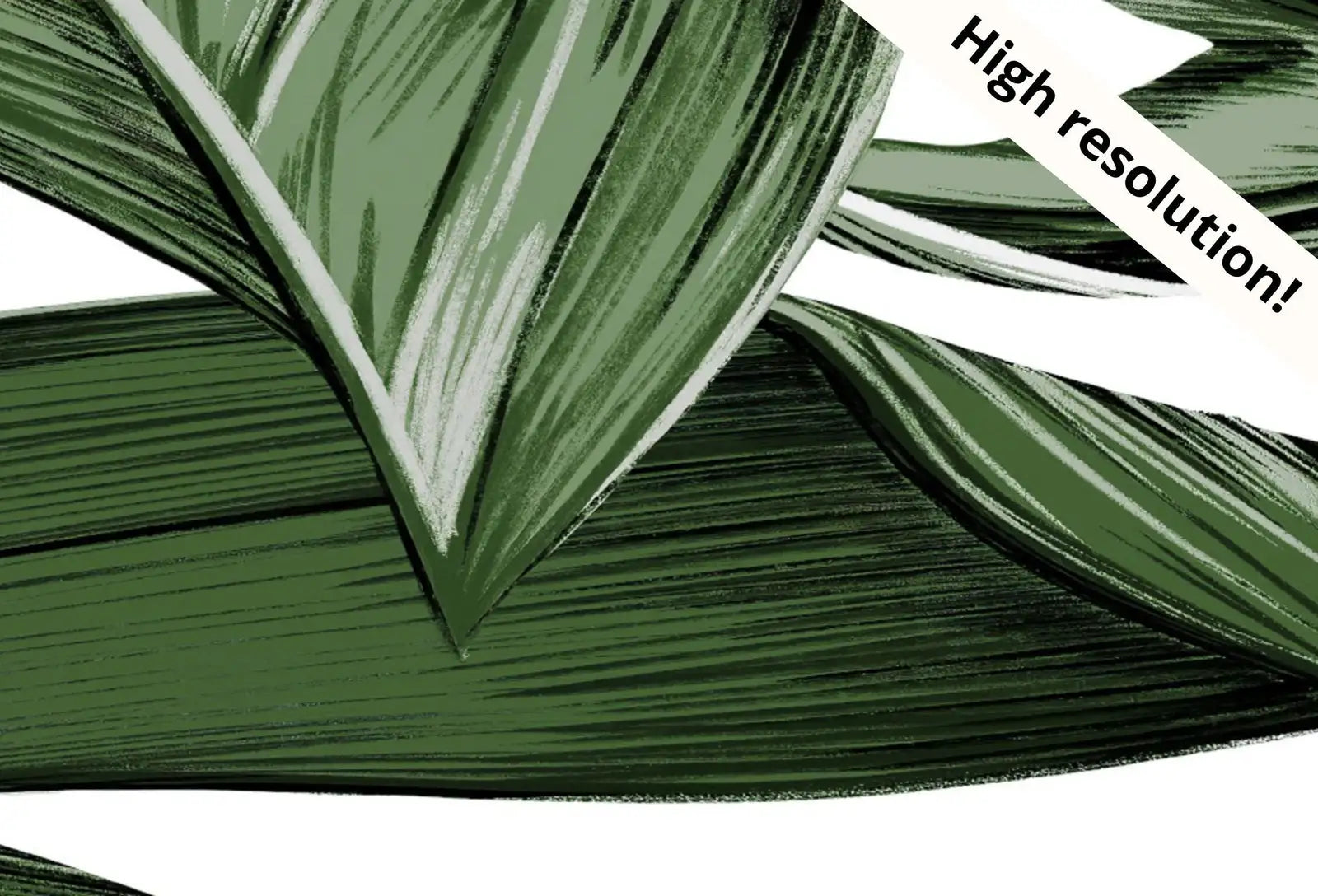 Included artwork preview showing first selection of artworks from Samsung Frame TV Art 4K Green Tropical Leaves Botanical Wall Art. Instant Download Nature Digital Painting. Palm Leaf Art for the Frame TV.