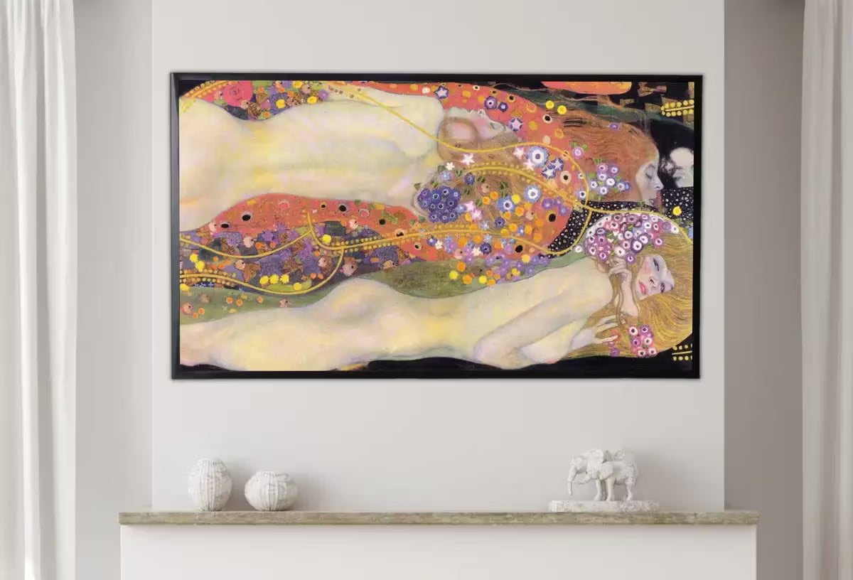 Samsung Frame TV Art 4K Gustav Klimt Famous Nude Women Vintage Art Nouveau Painting. Instant Download Antique Female Nude Art for Frame TV – Frame TV  Art