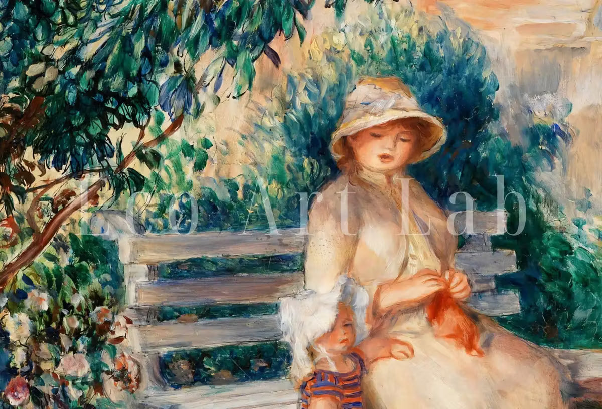 Samsung Frame TV Art 4K In Brittany (En Bretagne) by Auguste Renoir. Famous Antique Oil Painting. Vintage Impressionist Art for Frame TV – Frame TV  Art