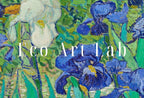 Samsung Frame TV Art 4K Irises Famous Painting by Vincent van Gogh. Instant Download van Gogh Art for the Frame TV. Vintage Flowers Wall Art – Frame TV  Art