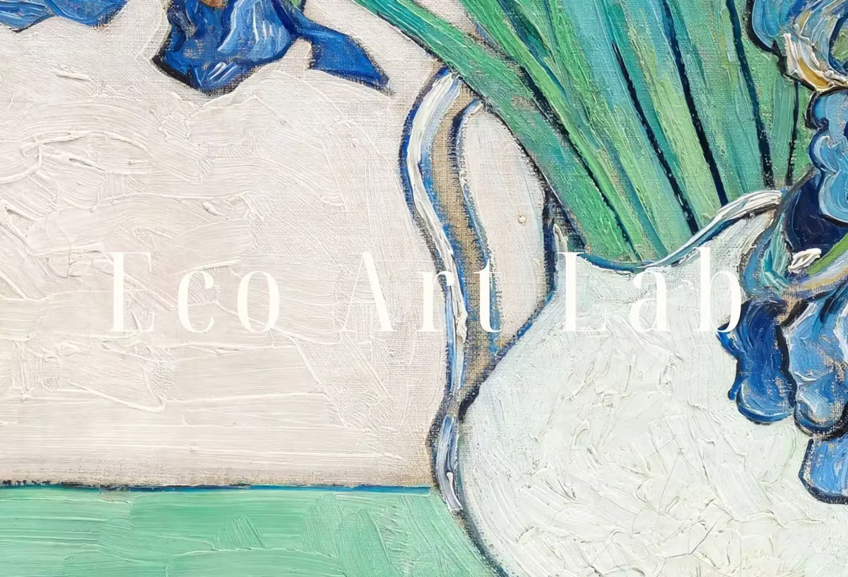 Samsung Frame TV Art 4K Irises Famous Still Life Painting by Vincent van Gogh. Instant Download van Gogh Art for Frame TV. Vintage Wall Art – Frame TV  Art