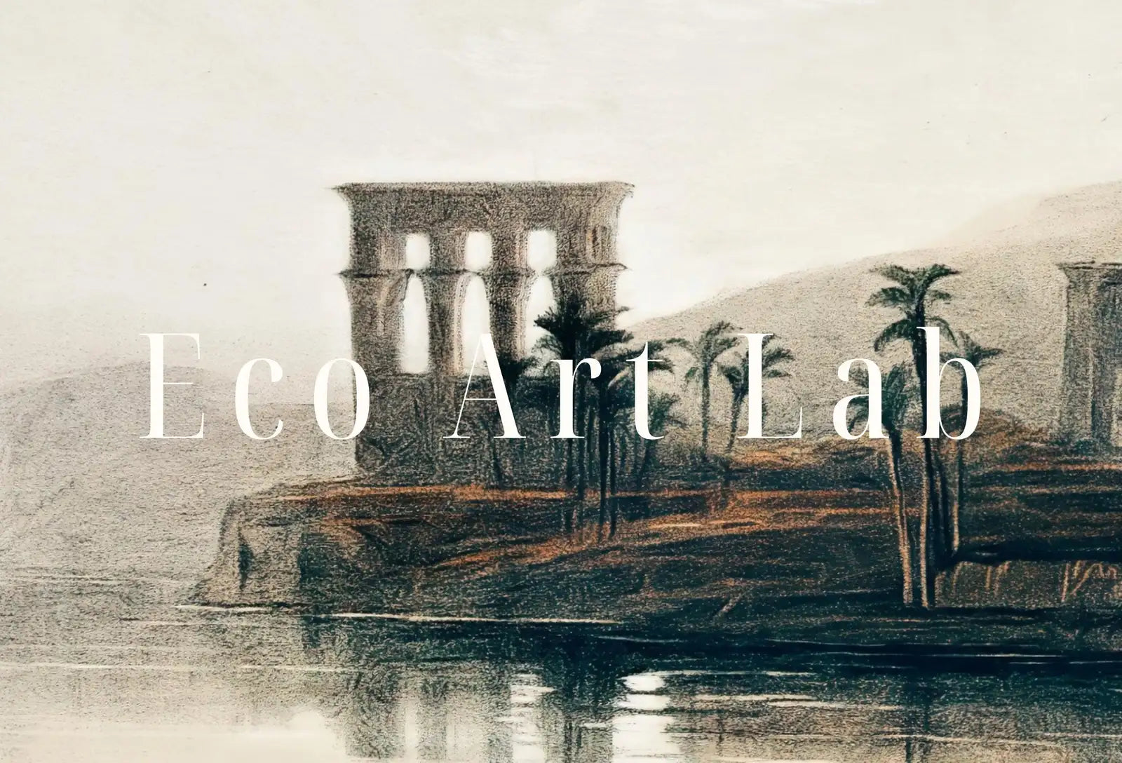 Samsung Frame TV Art 4K Island on the Nile Ancient Egyptian Wall Art. Instant Download Antique Minimalist Vintage Egyptian Art for Frame TV – Frame TV Digital Download Art – Digital Download
