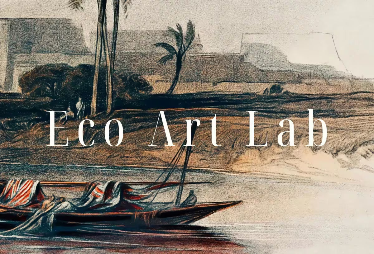 Samsung Frame TV Art 4K Island on the Nile Ancient Egyptian Wall Art. Instant Download Antique Minimalist Vintage Egyptian Art for Frame TV – Frame TV  Art