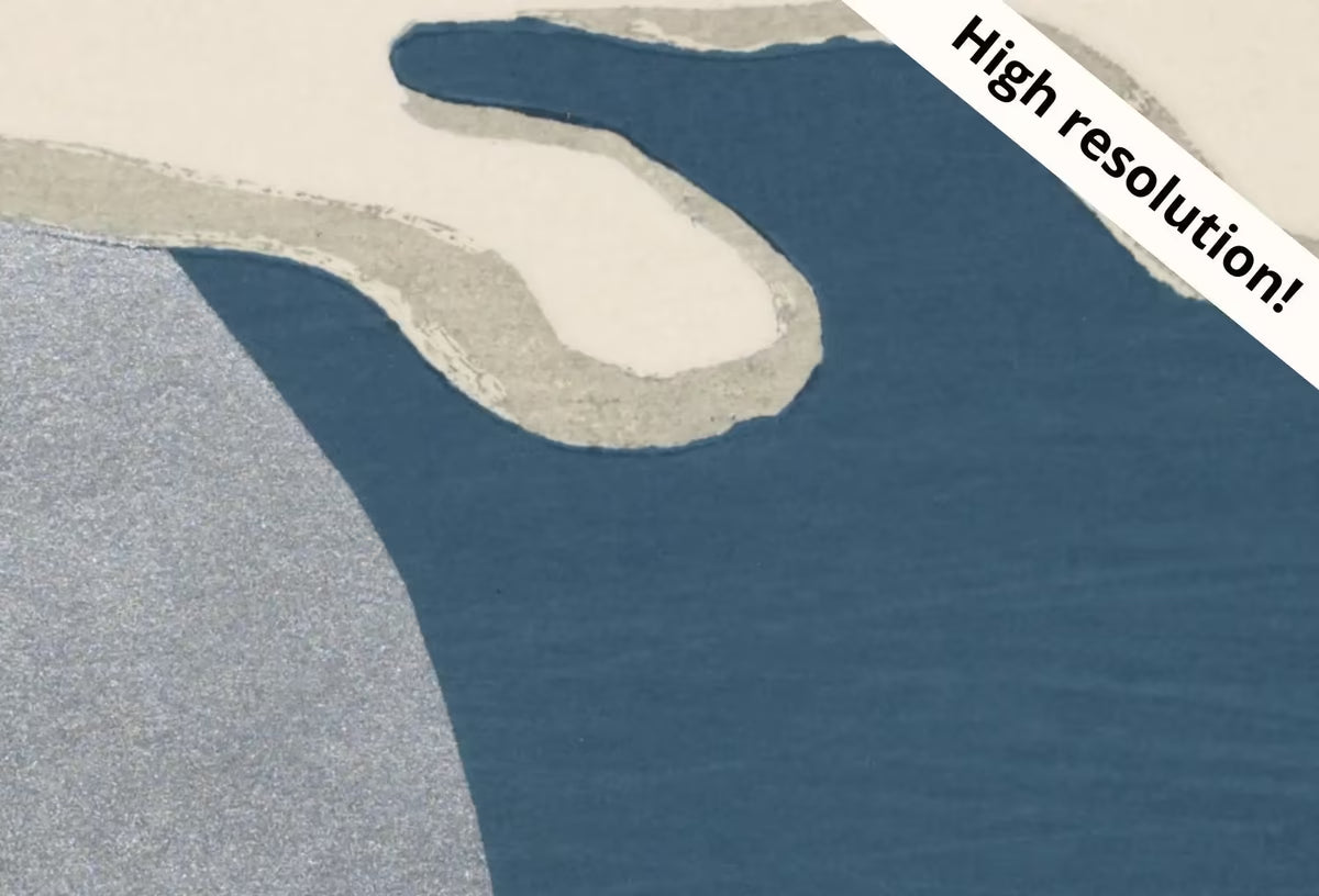 Samsung Frame TV Art 4K Japanese Wave Painting Minimalist Abstract Vintage Japanese Wall Art. Downloadable Antique Japanese Art for Frame TV – Frame TV  Art