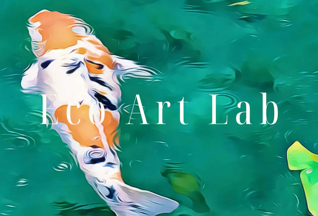 Samsung Frame TV Art 4k Koi Fish in Pond Digital Painting. Japanese Koi Zen Art TV Digital Download for Samsung Frame, Frame TV Art – Frame TV Digital Download Art – Digital Download