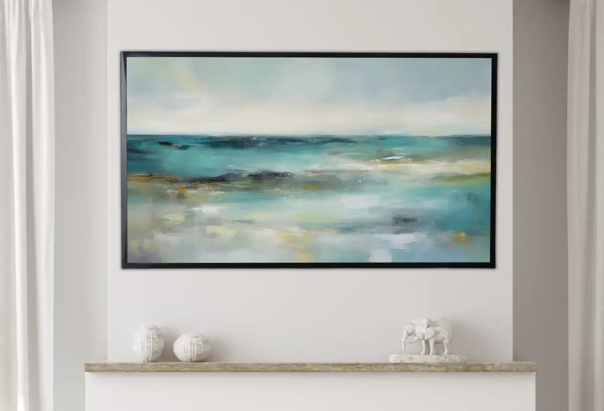 Samsung Frame TV Art 4K Minimalist Neutral Abstract Painting. Muted Wall Decor. Instant Download Art for the Frame TV. Abstract Art for TV – Frame TV  Art