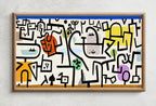 Second included artwork preview from Samsung Frame TV Art 4K Minimalist Paul Klee Abstract Painting. Instant Download Vintage Famous Abstract Painting Paul Klee Art for Frame TV featuring various scenes.