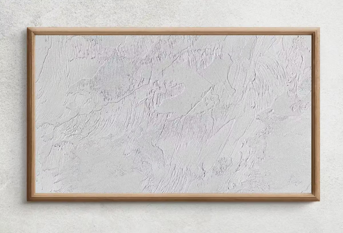 Samsung Frame TV Art 4K Modern Wall Texture Abstract Painting. Neutral Minimal Abstract Art. Instant Download Art for TV. – Frame TV  Art