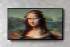 Samsung Frame TV Art 4K Mona Lisa Altered Classic Painting. Glitch Art for Frame TV. Altered Vintage Home Decor. TV Art – Frame TV  Art