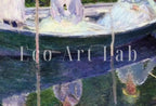Samsung Frame TV Art 4K Monet Boat in Giverny Famous Painting. Instant Download. Vintage Art for Samsung Frame TV. Claude Monet Art for TV – Frame TV  Art