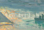 Claude Monet Nautical Sunrise by Claude Monet — Samsung Frame TV art