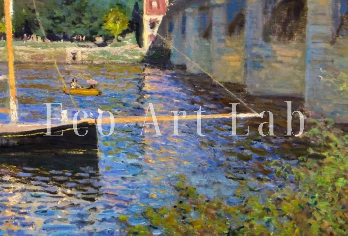 Samsung Frame TV Art 4K Monet Pont d'Argenteuil Famous Painting. Instant Download Vintage Art for Samsung Frame TV. Claude Monet Art for TV – Frame TV  Art