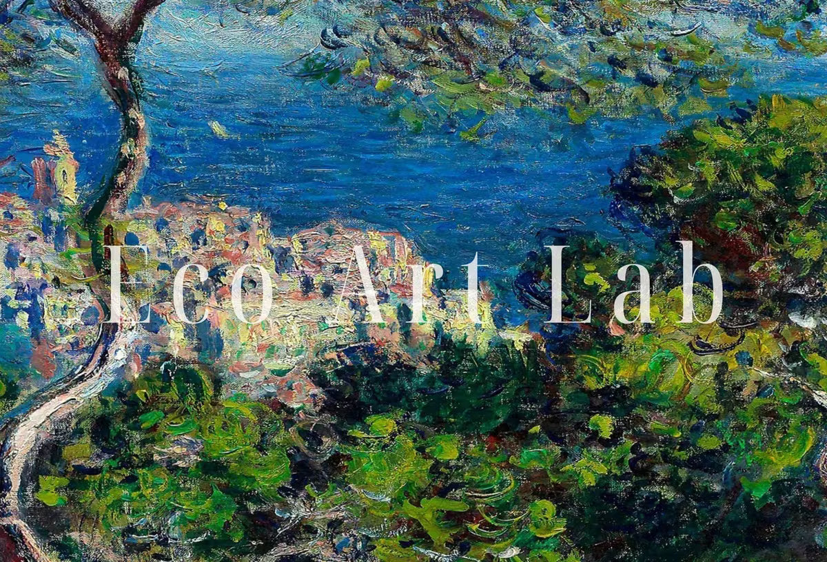 Samsung Frame TV Art 4K Monet Sea & Trees Landscape Famous Painting. Instant Download Vintage Art for Samsung Frame TV. Claude Monet TV Art – Frame TV  Art