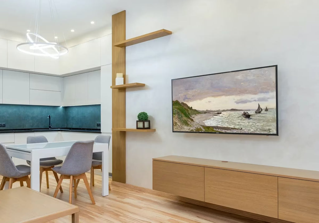 Samsung Frame TV Art 4K Monet Seashore Famous Painting. Instant Download. Vintage Art for the Samsung Frame TV. Claude Monet Art for TV – Frame TV  Art