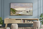 Samsung Frame TV Art 4K Monet Seashore Famous Painting. Instant Download. Vintage Art for the Samsung Frame TV. Claude Monet Art for TV – Frame TV  Art