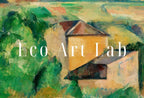 Samsung Frame TV Art 4K Mountain Landscape Famous Paul Cézanne Painting. Instant Download Landscape Wall Art for Frame TV. Vintage Wall Art – Frame TV  Art
