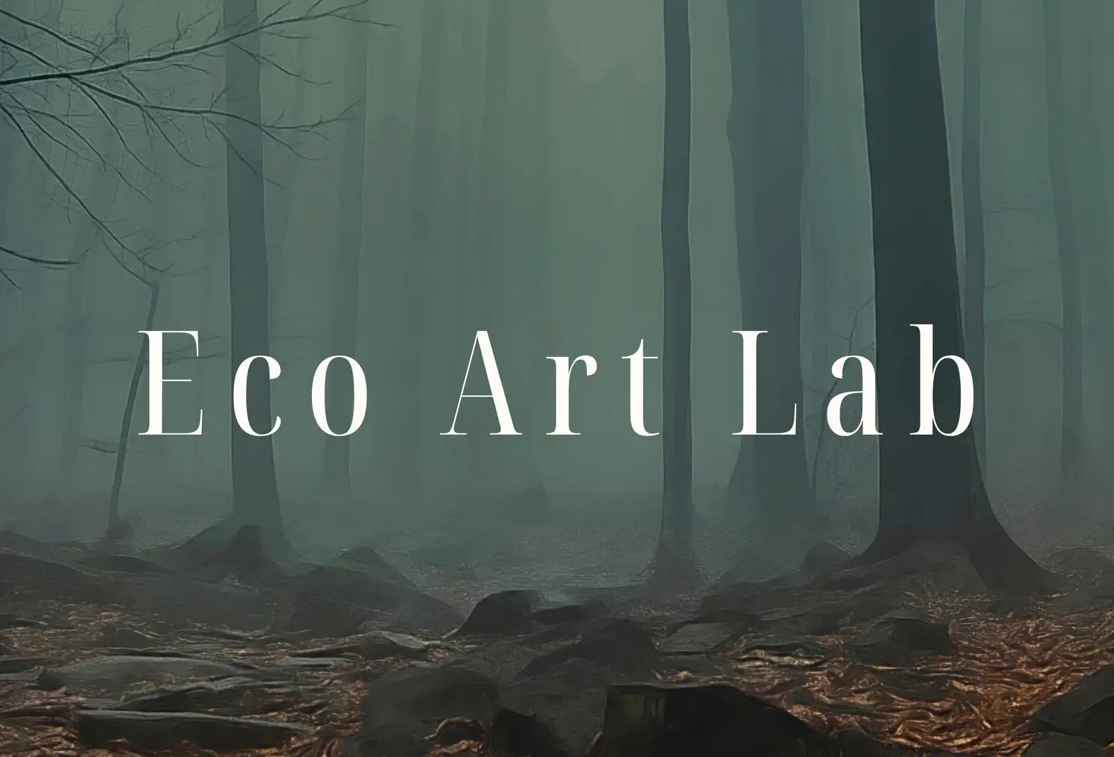 Included artwork preview showing first selection of artworks from Samsung Frame TV Art 4K Mysterious Foggy Woods Landscape Digital Painting. Instant Download Forest Art for the Samsung Frame TV. Art for TV.