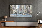 Included artwork preview showing first selection of artworks from Samsung Frame TV Art 4K New York City 5th Avenue Wall Art Urban Decor. Instant Download New York Digital Painting for Frame TV. Art for TV.
