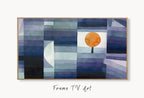 Samsung Frame TV Art 4K Paul Klee Blue Abstract Painting. Instant Download Vintage Famous Abstract Painting. Paul Klee Art for Frame TV – Frame TV  Art