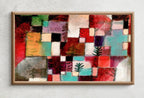 Second included artwork preview from Samsung Frame TV Art 4K Paul Klee Colorful Abstract Painting. Instant Download Vintage Famous Abstract Painting. Paul Klee Art for Frame TV featuring various scenes. (variation 1)