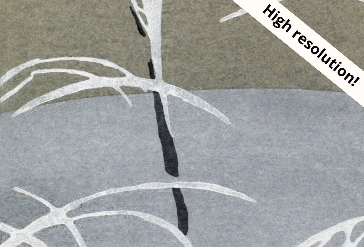 Samsung Frame TV Art 4K Plants and Moon Vintage Japanese Wall Art. Instant Download Antique Japanese Art for the Frame TV. Vintage Wall Art – Frame TV  Art