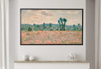 Samsung Frame TV Art 4K Poppy Field Famous Painting by Claude Monet. Instant Download Landscape Wall Art for the Frame TV. Vintage Wall Art – Frame TV  Art
