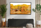 Samsung Frame TV Art 4K River Landscape in the Fall Digital Art. Instant Download Nature Photography Art for the Frame TV – Frame TV  Art