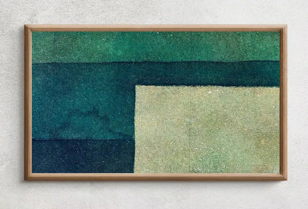 Samsung Frame TV Art 4K Sage Green Wall Art Abstract Painting. Instant Download Abstract Digital Painting. Colorful Art for Frame TV – Frame TV  Art