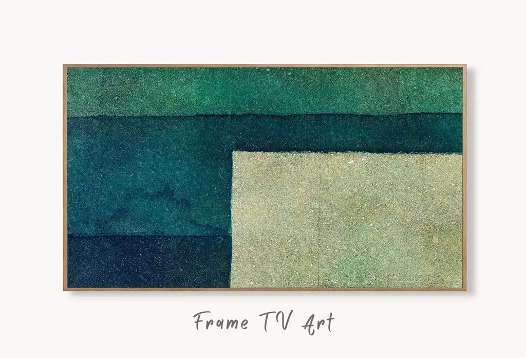 Samsung Frame TV Art 4K Sage Green Wall Art Abstract Painting. Instant Download Abstract Digital Painting. Colorful Art for Frame TV – Frame TV  Art