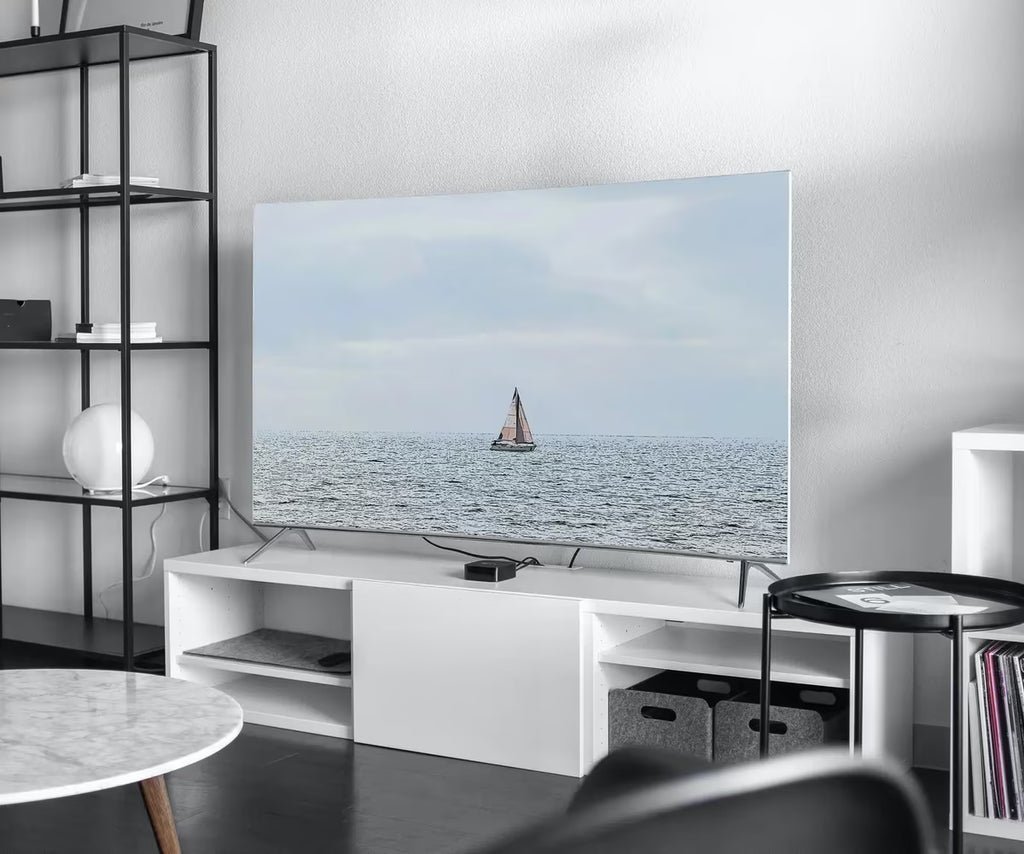 Samsung Frame TV Art 4K Sailboat Digital Painting Nautical Wall Art. Instant Download Boat Painting for the Frame TV. Sailing Art for TV – Frame TV  Art