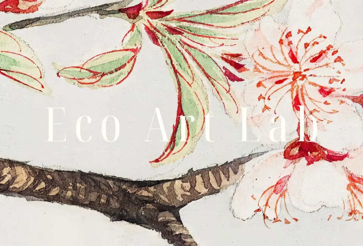 Samsung Frame TV Art 4K Sakura Cherry Blossom Vintage Japanese Art. Instant Download Antique Japanese Art for the Frame TV. Vintage Wall Art – Frame TV  Art