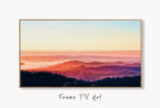 Samsung Frame TV Art 4K San Francisco California Sunset Landscape Digital Painting. Instant Download Art for TV. Colorful Frame TV Art – Frame TV Art Set