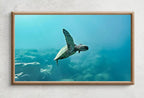 Samsung Frame TV Art 4K Sea Turtle Wall Art Digital Painting. Instant Download Turtle Ocean Art for the Samsung Frame TV. Turtle Art for TV – Frame TV  Art