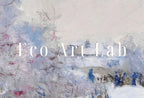 Snow at Argenteuil by Claude Monet — Samsung Frame TV art