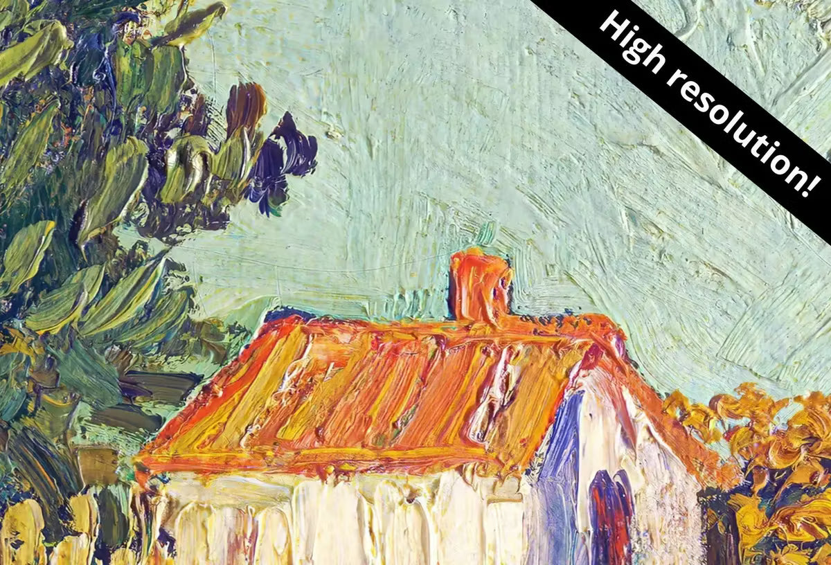 Samsung Frame TV Art 4K Spring Landscape Famous Painting by Vincent van Gogh. Instant Download van Gogh Art for the Frame TV. Vintage Decor – Frame TV  Art