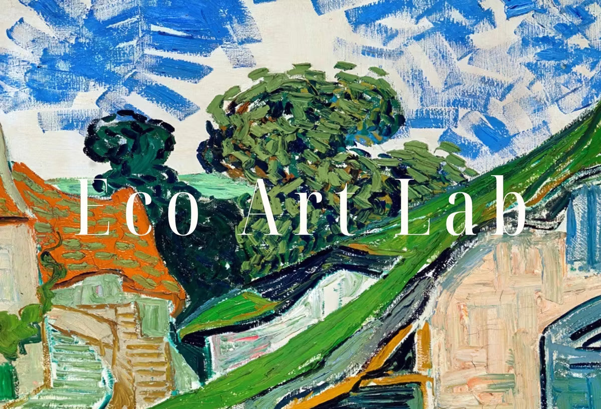 Samsung Frame TV Art 4K Street in Auvers Famous Painting by Vincent van Gogh. Instant Download van Gogh Art for the Frame TV. Vintage Decor – Frame TV  Art