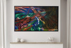 Samsung Frame TV Art 4K Surreal Forest Animals Abstract Vintage Painting. Instant Download Art for Frame TV. Abstract Home Decor. TV Art – Frame TV  Art