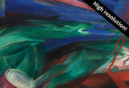 Included artwork preview showing first selection of artworks from Samsung Frame TV Art 4K Surreal Forest Animals Abstract Vintage Painting. Instant Download Art for Frame TV. Abstract Home Decor. TV Art.