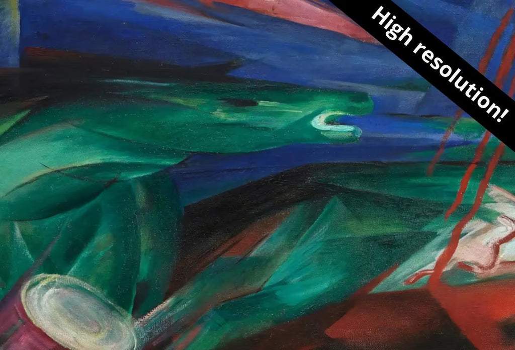 Samsung Frame TV Art 4K Surreal Forest Animals Abstract Vintage Painting. Instant Download Art for Frame TV. Abstract Home Decor. TV Art – Frame TV  Art